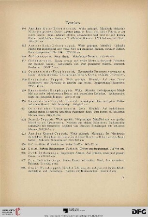 Textilien (Nr. 194-238)