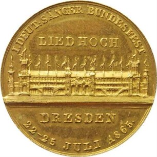 Dresden - 1. Deutsches Sänger-Bundesfest