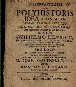 Diss. qua polyhistoris idea delineatur