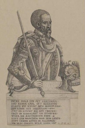 Bildnis des Fernando Álvarez de Toledo Alba