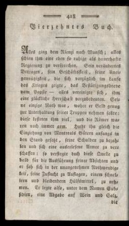 Vierzehntes Buch