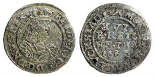 1/16 Taler, Kgl. Linie Frederik III (1648 - 1670)