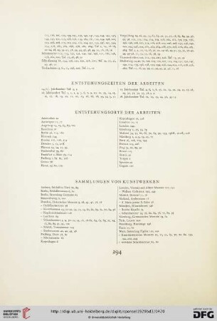 Sammlungen von Kunstwerken