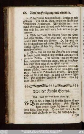Von der Furcht Gottes.