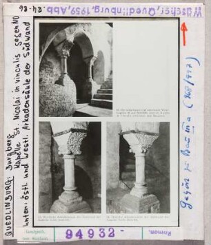 Quedlinburg: Burgberg, Kapelle St. Nicolai in vinculis gegen NO