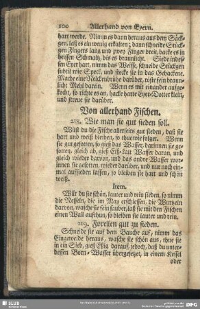 Von allerhand Fischen