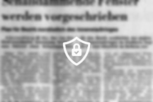 Schalldämmende Fenster werden vorgeschrieben