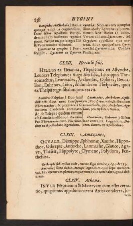CLXII. Herculis filii.