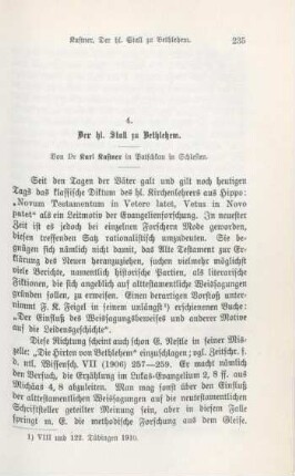 235-246 Der hl. Stall zu Bethlehem