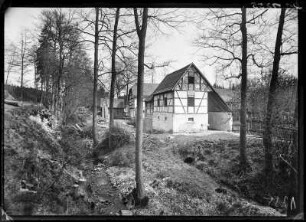 Herrmannsgrün. Schlötenmühle im Werdauer-Greizer Wald
