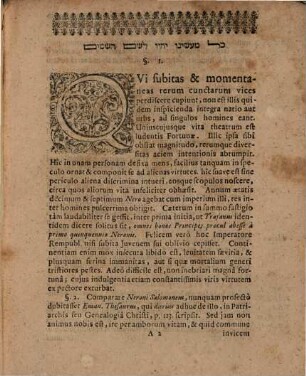 hay-Yemê Šelomo ham-meleḵ meleḵ Yiśrā'ēl hoc est vitae Salomonis curriculum