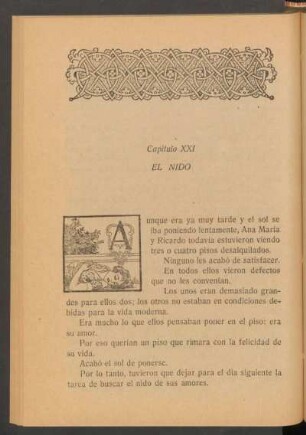 Capítulo XXI - El nido