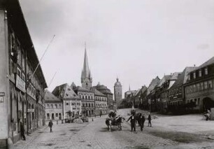Lichtenfels, Marktplatz : Lichtenfels am Main. Marktplatz
