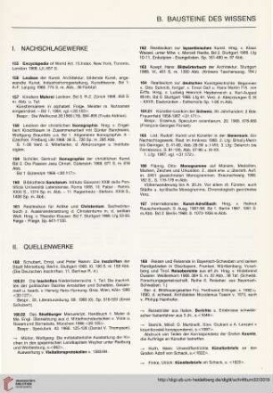 II. Quellenwerke