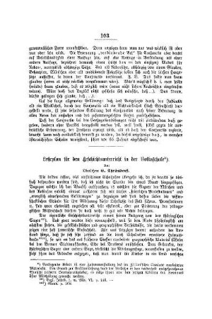 Lehrplan für den Gesichtsunterricht in der Volksschule