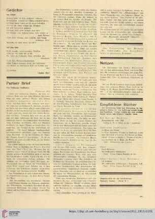 Notizen / Empfohlene Bücher