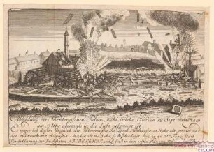 Explosionsunglück in der Wöhrder Pulvermühle 1766
