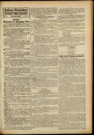 Zweite Ausgabe vom Samstag, den 06. April 1918.