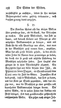 § 37 Welcher älter zu seyn scheinet, als die Kunst, die Kreaturen zahm zu machen.