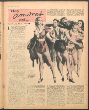 Hay amores así... : Cuento por M. A. Olivera