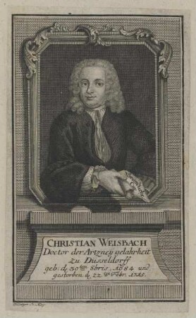 Bildnis des Christian Weisbach