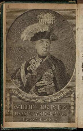 Wilhelmus IX. D. G.