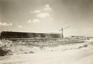 Lübbenau, Großkraftwerk im Bau