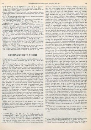 529 [Rezension] Langen, August, Der Wortschatz des deutschen Pietismus