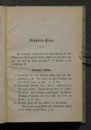 Stunden-Plan.