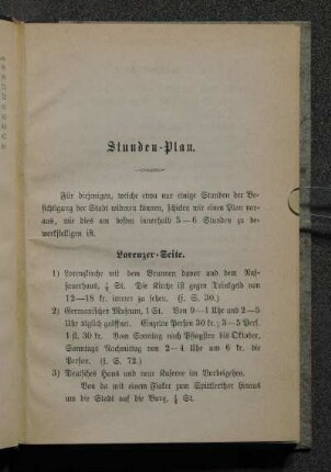 Stunden-Plan.