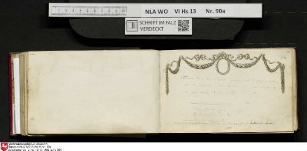 Stammbuch des Ernst Philipp Ludwig Zellmann (1763-1795) aus
                           Braunschweig