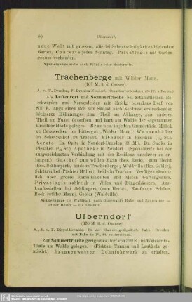 Trachenberge mit Wilder Mann