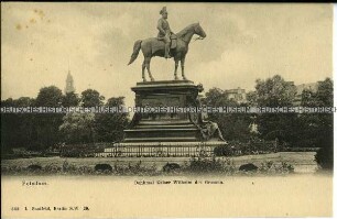 Das Reiterstandbild Kaiser Wilhelm I. in Potsdam