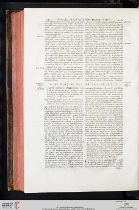 Appendix Concilii Basileensis