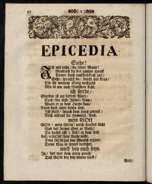 42-74, Epicedia.