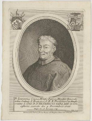 Bildnis des Laurentius Cozza