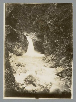 In der Almbachklamm bei Berchtesgaden