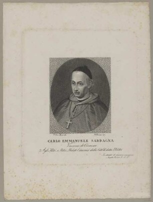 Bildnis des Carlo Emmanuele Sardagna