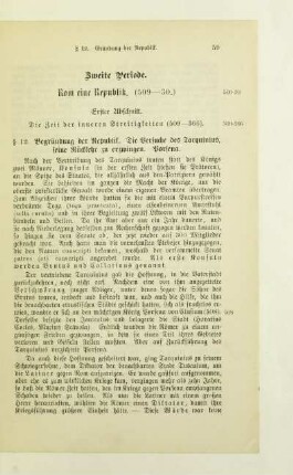 Zweite Periode. Rom eine Republik (509-30)