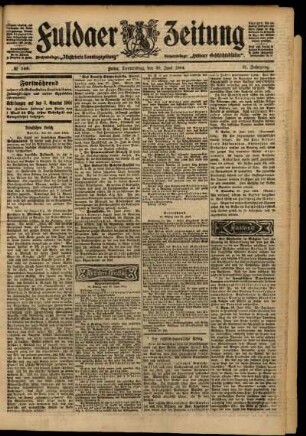 Ausgabe vom Donnerstag, den 30. Juni 1904.