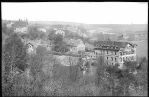 Niederwartha. Blick in das Elbtal u. d. Wilhelmsburg