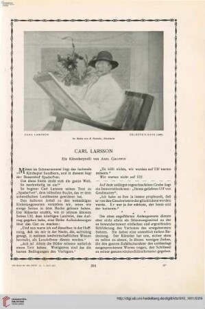 26: Carl Larsson : ein Künstlerprofil