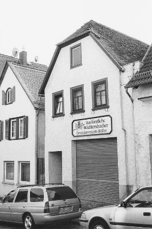 Wohnhaus, Fachwerk; Gelnhausen, Kuhgasse 9