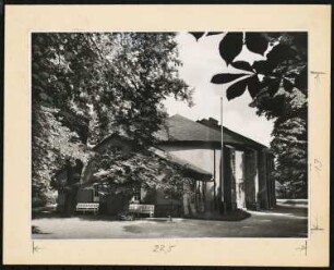 Goethe Theater, Bad Lauchstädt: Ansicht von Süden