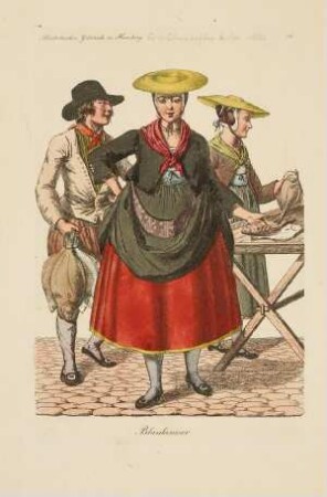 Blankeneser - Kleidertracht u. Gebräuche in Hamburg