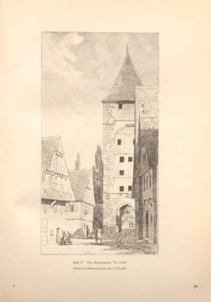 Bild 17 Das Rinderbacher Tor 1864