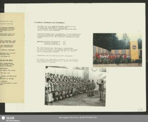 Konzert des Bergsteigerchores in Schwerin zum 2. Verbandstreffen des DWBO der DDR (Bilder 1 und 2) : Dirigent: Karl-Heinz Hanicke