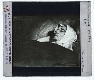 Rembrandt (?), Die Tote (Brüssel, unidentifiziert)