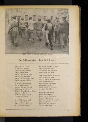 Gedicht: Im Schützengraben.