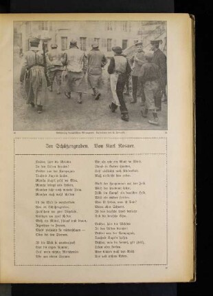 Gedicht: Im Schützengraben.